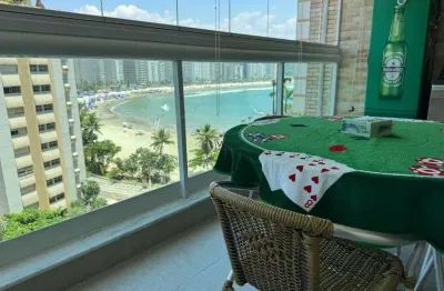 Apartamento à venda na astúrias, 3 quartos (2 suítes), 2 vagas, 117 m² - guarujá/sp