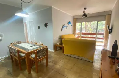 Apartamento com varanda e vista para o mar em guarujá - enseada