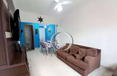 Apartamento com 2 dormitórios à venda, 65 m² por r$ 270.000,00 - enseada - guarujá/sp