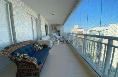 Apartamento com 3 dormitórios à venda, 118 m² por r$ 1.150.000,00 - astúrias - guarujá/sp