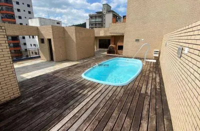 Cobertura com 4 dormitórios à venda, 384 m² por r$ 1.300.000 - enseada - guarujá/sp