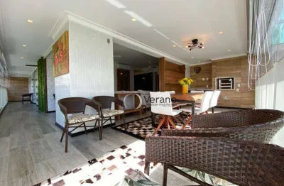 Com closet, reforma diferenciada! ampla varanda gourmet com 2,85 m2
