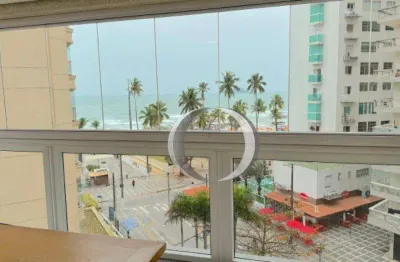 Pitangueiras guaruja, vista para o mar, pé na areia