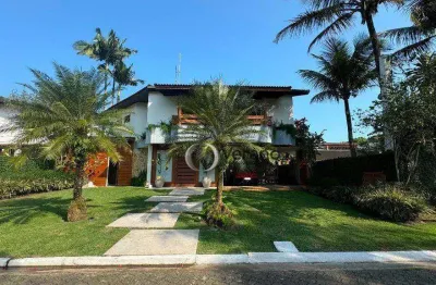 Casa no jardim pernambuco ii, guarujá, 1080 m2 de área total, 5 suítes