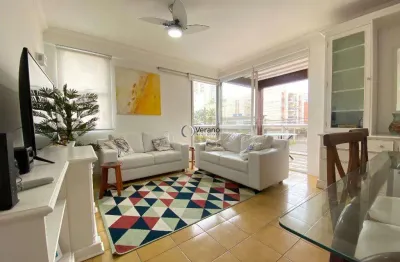 Apartamento em ótima localização na praia da enseada com 3 quartos sendo 1 suíte com ampla sacada