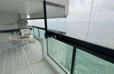 Pitangueiras, morro do maluf guarujá, vista total do oceano