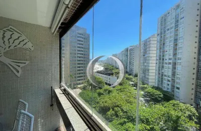 Guarujá pitangueiras vista mar, 3 quartos e 2 vagas.