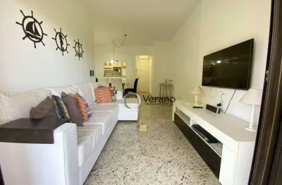 Apartamento com 3 dormitórios à venda, 93 m² por r$ 750.000,00 - enseada - guarujá/sp