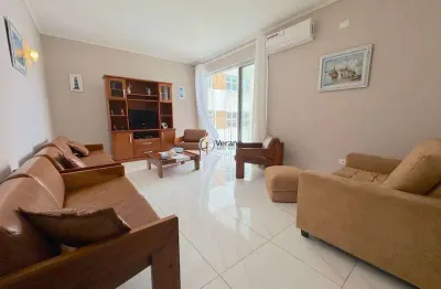 Apartamento mobiliado com vista para o mar em guarujá - pitangueiras