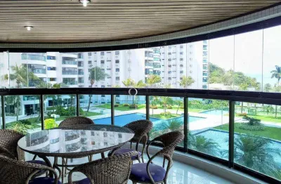 Apartamento com 5 suítes e vaga náutica à 50 metros da praia enseada - guarujá/sp