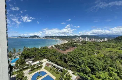 Apartamento com linda vista mar, com 2 vagas de garagem, lazer estilo club
