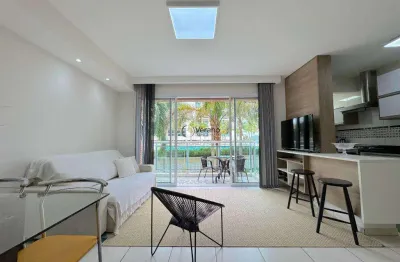 Apartamento a venda na enseada com 2 suítes, 2 vagas e lazer com vista para o oceano