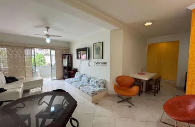 Apartamento 300 metros da praia, com 3 dormitórios, sendo 1 suíte, mais dependência de empregada