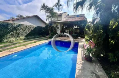Casa com 5 dormitórios à venda, área total de 360m²- balneário praia do pernambuco - guarujá/sp