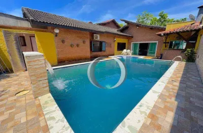 Casa a venda no jardim virginia, 4 quartos (sendo 2 suítes), piscina e churrasqueira