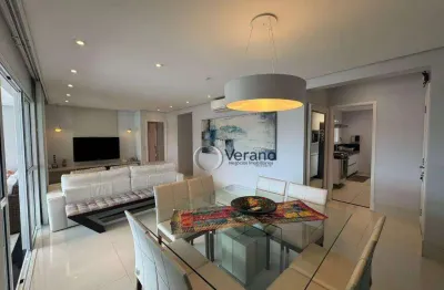 Apartamento totalmente decorado com 3 quartos, lazer espetacular, 100 metros da praia