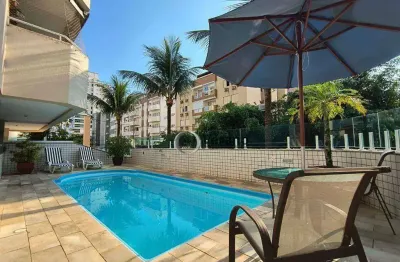 Cobertura reformada com 3 suítes e lazer privativo, 180 m² por r$ 1.100.000 - enseada - guarujá/sp