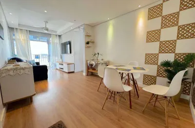 Apartamento a venda na enseada com 2 quartos, 2 banheiros, totalmente reformado