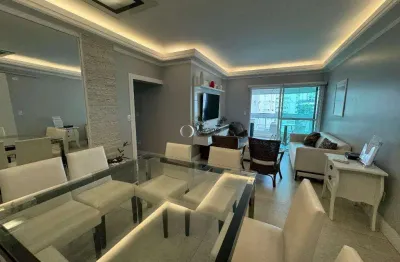 Apartamento com 3 dormitórios à venda, 130 m² por r$ 850.000,00 - enseada - guarujá/sp