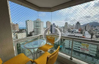 Apartamento com 3 dormitórios à venda, 110 m² por r$ 850.000,00 - enseada - guarujá/sp