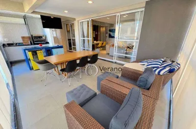 Apartamento com 3 dormitórios à venda, 136 m² por r$ 1.300.000,00 - enseada - guarujá/sp