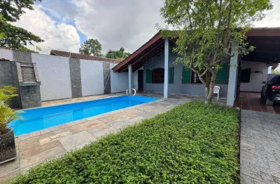 Casa com 4 dormitórios à venda, 180 m² por r$ 750.000,00 - jardim enseada - guarujá/sp