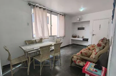 Apartamento com 2 dormitórios à venda, 65 m² por r$ 200.000,00 - enseada - guarujá/sp
