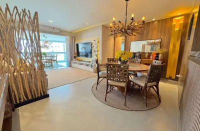 Apartamento com 3 dormitórios à venda, 160 m² por r$ 5.800.000 - riviera de são lourenço - bertioga/sp