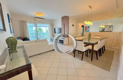 Apartamento com 3 dormitórios à venda, 160 m² por r$ 4.400.000 - riviera de são lourenço - bertioga/sp