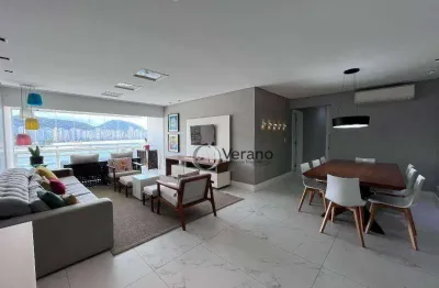 Sonho de verão, apartamento reformado à beira-mar, 3 dormitórios sendo 2 suítes à venda r$ 1.300.000 - astúrias
