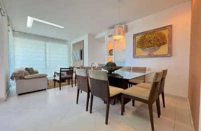 Apartamento com 3 suítes, vista para o mar, varanda gourmet, 2 vagas à venda, 127 m² por r$ 950.000 - enseada - guarujá/sp
