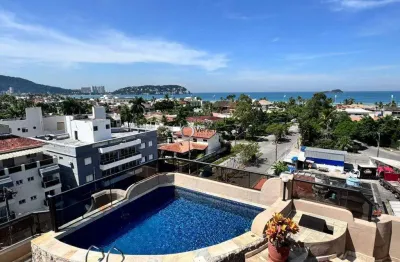 Cobertura com 5 dormitórios à venda, 220 m² por r$ 1.900.000,00 - enseada - guarujá/sp