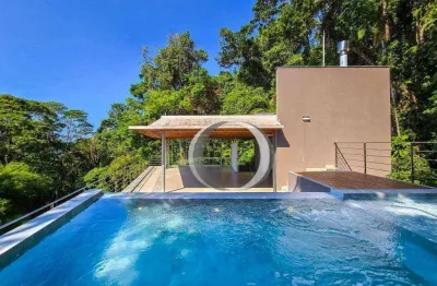 Casa com 4 dormitórios à venda, 620 m² por r$ 15.000.000,00 - tijucopava - guarujá/sp