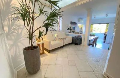 Apartamento com 3 dormitórios à venda, 110 m² por r$ 710.000,00 - enseada - guarujá/sp