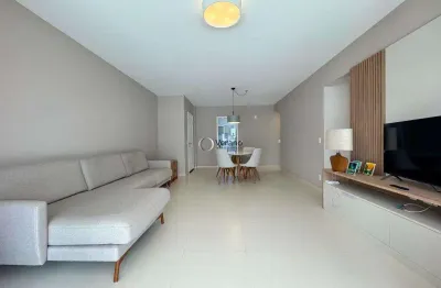 Apartamento com varanda gourmet, 3 quartos, sendo 1 suíte, 2 vagas à venda, 125 m² por r$ 1.370.000 - pitangueiras - guarujá/sp