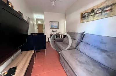 Apartamento com 2 dormitórios à venda, 60 m² por r$ 370.000,00 - enseada - guarujá/sp