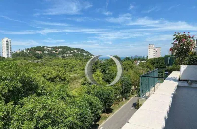 Cobertura com 3 dormitórios à venda, 150 m² por r$ 400.000,00 - enseada - guarujá/sp