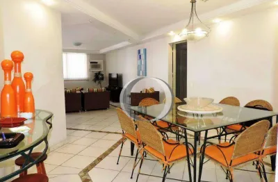 Apartamento com 3 dormitórios à venda, 152 m² por r$ 750.000,00 - pitangueiras - guarujá/sp