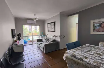 Apartamento com 2 dormitórios à venda, 70 m² por r$ 300.000,00 - enseada - guarujá/sp