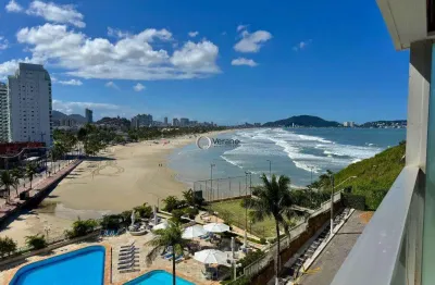 Apartamento à venda no morro do maluf, guarujá - mobiliado, com piscina e churrasqueira