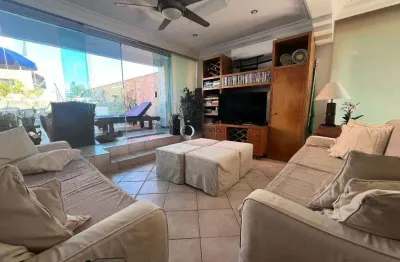 Cobertura com 4 dormitórios à venda, 240 m² por r$ 1.200.000,00 - enseada - guarujá/sp