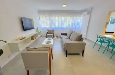 Apartamento com 3 dormitórios à venda, 104 m² por r$ 650.000,00 - astúrias - guarujá/sp