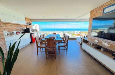 Apartamento com vista para o mar, 3 quartos (sendo 1 suíte), 2 vagas à venda, 105 m² por r$ 1.180.000 - enseada - guarujá/sp