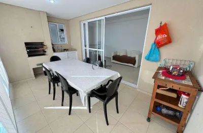 Apartamento com varanda gourmet, 3 quartos (sendo 1 suíte), 2 vagas e lazer completo à venda, 83 m² por r$ 780.000 - enseada - gua
