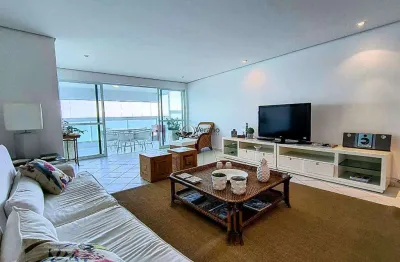 Apartamento vista oceânica com 3 suítes à venda, 184 m² - pitangueiras, guarujá/sp