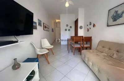 Apartamento com 2 dormitórios à venda, 62 m² por r$ 430.000,00 - enseada - guarujá/sp