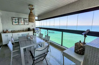 Vista mar incrível com 3 dormitórios, sendo 3 suítes - r$ 1.900.000 - pitangueiras, guarujá/sp