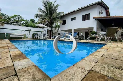 Casa com 6 suítes à venda no condomínio acapulco - guarujá / sp