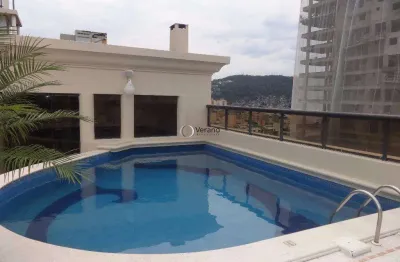 Cobertura com 4 dormitórios à venda, 600 m² por r$ 4.500.000,00 - enseada - guarujá/sp