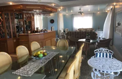 Cobertura com 5 dormitórios à venda, 572 m² por r$ 2.200.000,00 - enseada - guarujá/sp